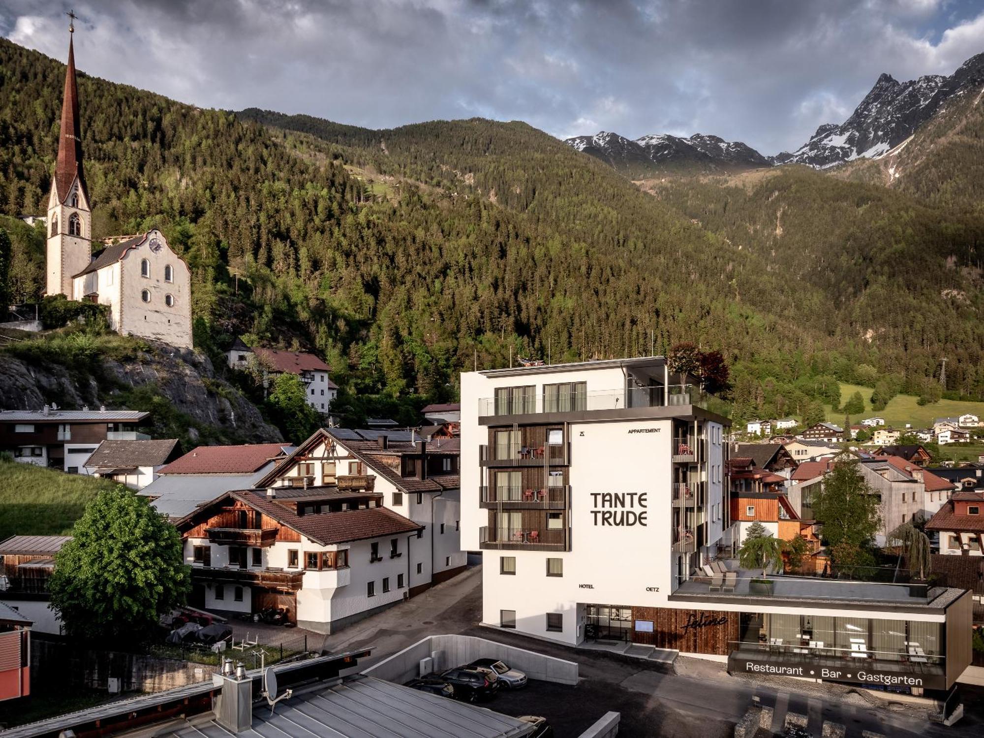 Aparthotel Tante Trude 厄茨 外观 照片